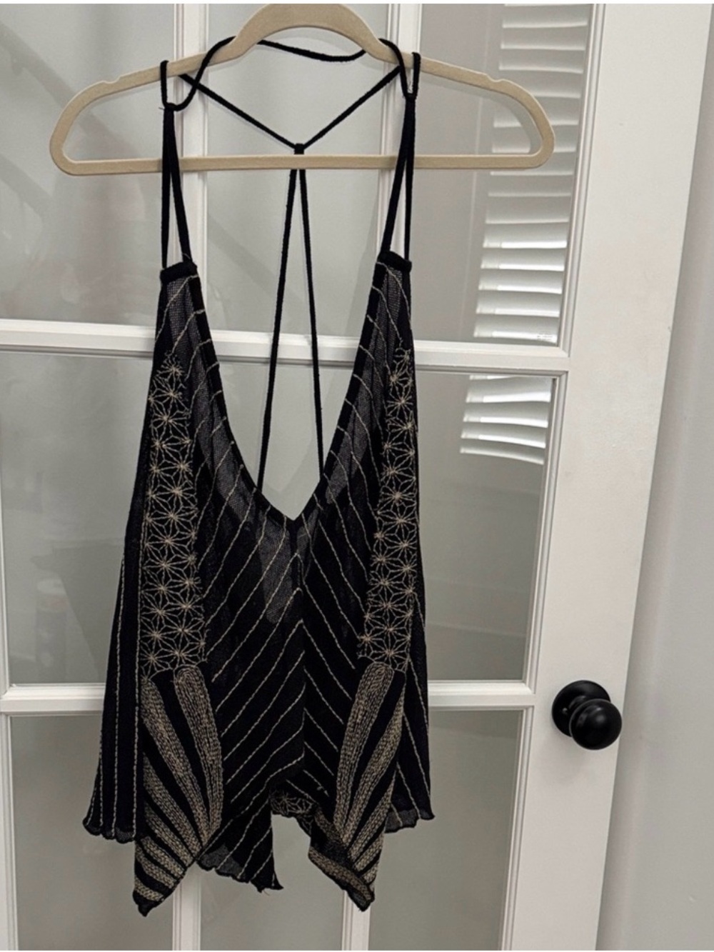 Free People Afternoon Handkerchief Tank Top - Picture 3 of 4